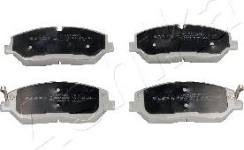 Ashika 50-0H-H22 - Brake Pad Set, disc brake parts5.com