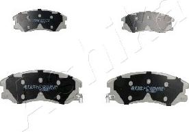 Ashika 50-0W-W10 - Brake Pad Set, disc brake parts5.com