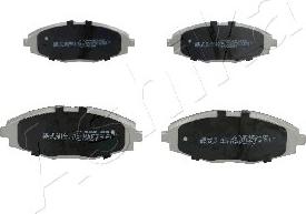 Ashika 50-W0-004 - Brake Pad Set, disc brake parts5.com