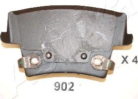 Ashika 51-09-902 - Brake Pad Set, disc brake parts5.com