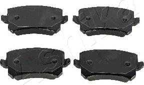 Ashika 51-00-0904 - Brake Pad Set, disc brake parts5.com