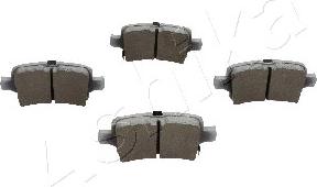 Ashika 51-00-0400 - Brake Pad Set, disc brake parts5.com