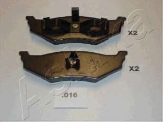 Ashika 51-00-016 - Set placute frana,frana disc parts5.com