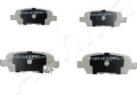 Ashika 51-01-154 - Brake Pad Set, disc brake parts5.com