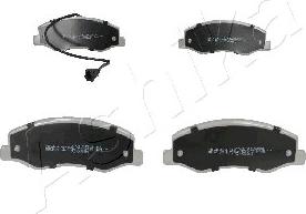 Ashika 51-01-106 - Brake Pad Set, disc brake parts5.com