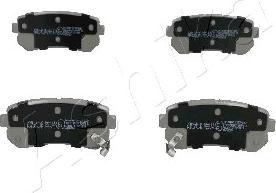 Ashika 51-0K-K09 - Brake Pad Set, disc brake parts5.com