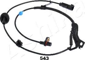 Ashika 151-05-543 - Senzor,turatie roata parts5.com