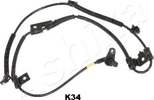 Ashika 151-0K-K34 - Senzor,turatie roata parts5.com