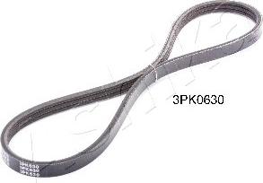 Ashika 112-3PK630 - Rebrasti jermen parts5.com