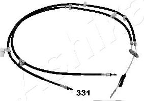 Ashika 131-03-331 - Cable, parking brake parts5.com