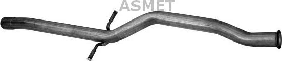 Asmet 09.076 - Reparaturrohr, Katalysator parts5.com