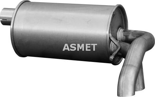 Asmet 03.097 - Silencieux arrière parts5.com