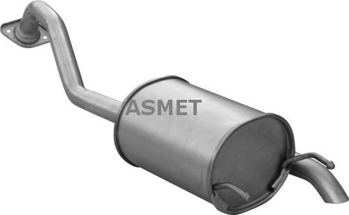 Asmet 13.037 - Toba esapament finala parts5.com