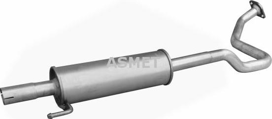 Asmet 20.024 - Middle Silencer parts5.com