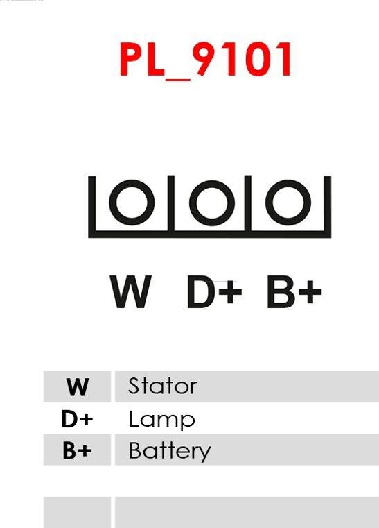 AS-PL A4001 - Generator / Alternator parts5.com