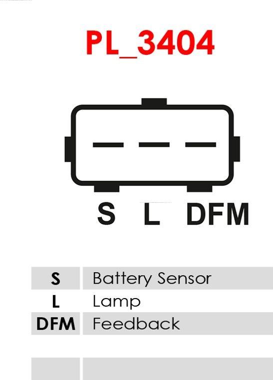 AS-PL A0157 - Alternador parts5.com