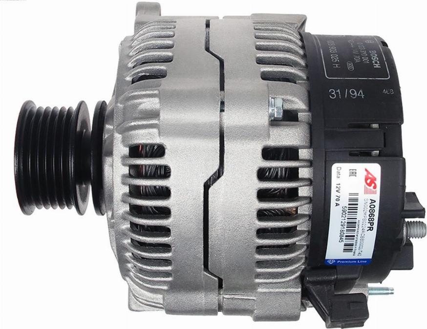 AS-PL A0868PR - Alternator parts5.com