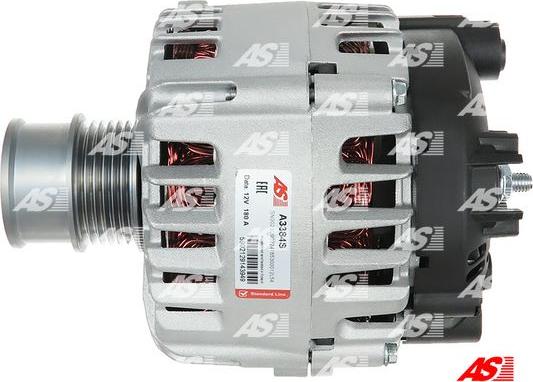 AS-PL A3384S - Alternator parts5.com