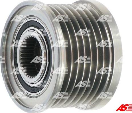 AS-PL AFP0058(V) - Koło pasowe, alternator parts5.com