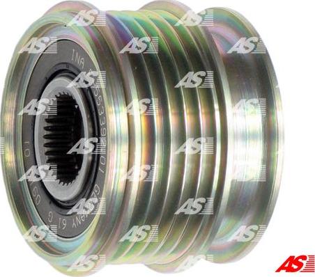 AS-PL AFP0052(INA) - Pulley, alternator, freewheel clutch parts5.com