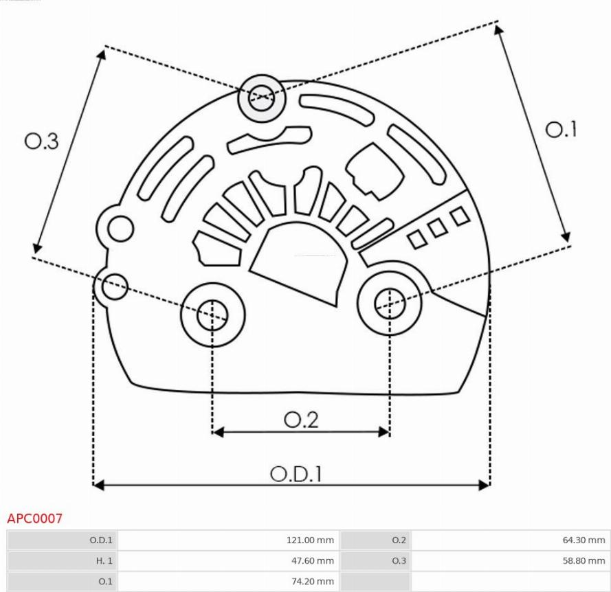 AS-PL APC0007 - Pokrywa zabezpieczająca, alternator parts5.com