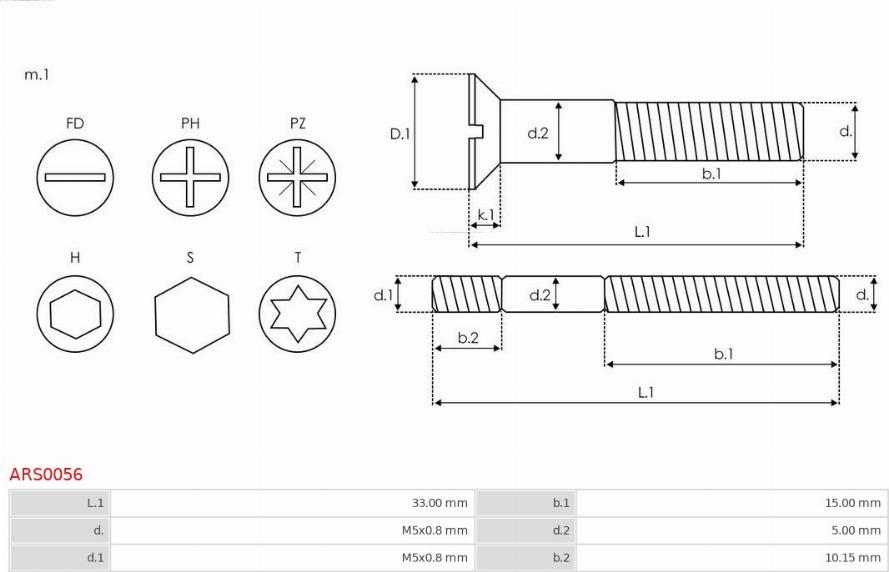 AS-PL ARS0056 - Chit reparatie, alternator parts5.com