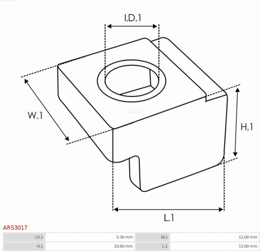 AS-PL ARS3017 - Javítókészlet, generátor parts5.com