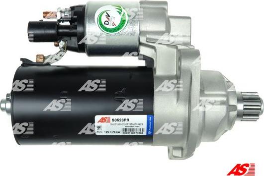 AS-PL S0523PR - Motor de arranque parts5.com