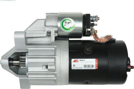 AS-PL S0017 - Motor de arranque parts5.com