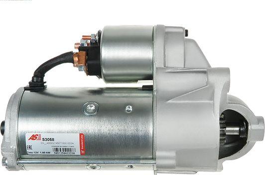 AS-PL S3058 - Démarreur parts5.com