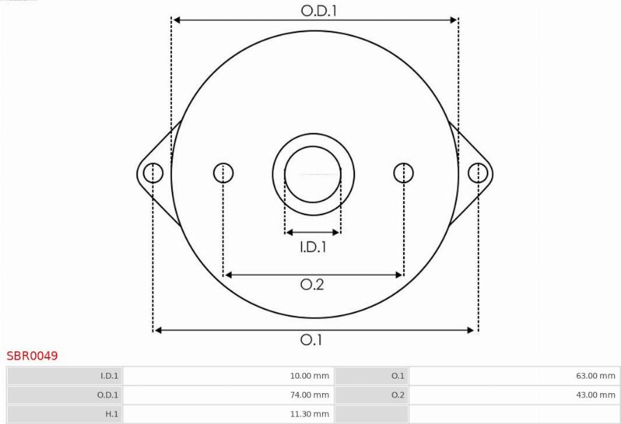 AS-PL SBR0049 - Tapa del estárter, carburador parts5.com