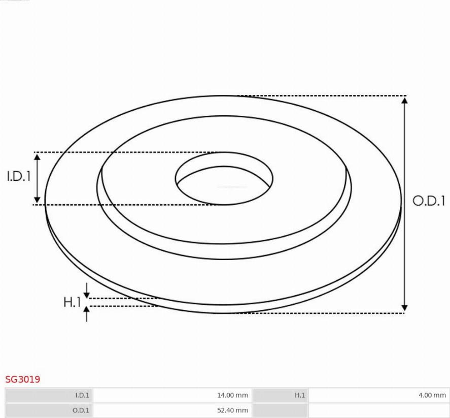 AS-PL SG3019 - Sada na opravy, startovací systém parts5.com