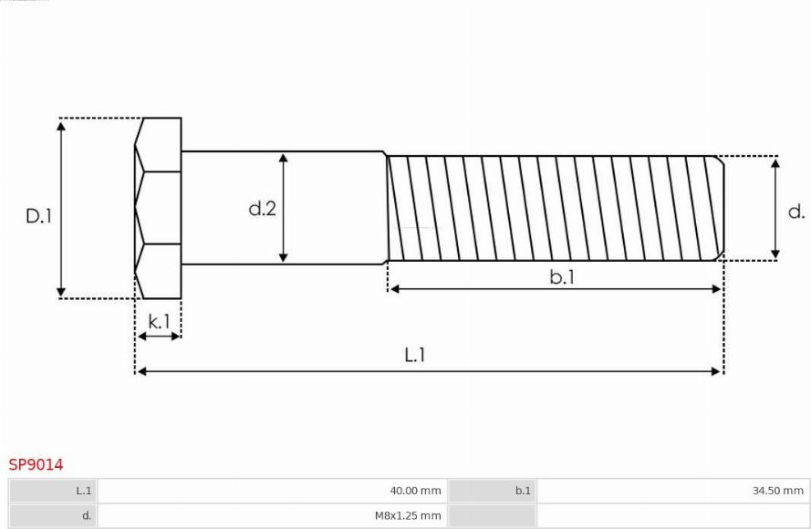 AS-PL SP9014 - Sada na opravy, startovací systém parts5.com