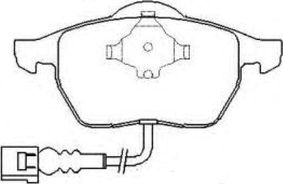 SAFETY T571512D - Set placute frana,frana disc parts5.com