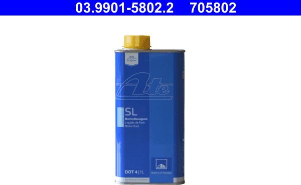 ATE 03.9901-5802.2 - Líquido de frenos parts5.com