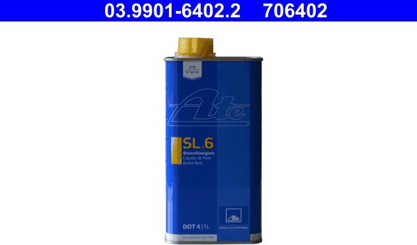 ATE 03.9901-6402.2 - Brake Fluid parts5.com