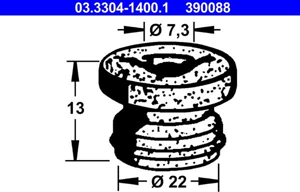 ATE 03.3304-1400.1 - Cep, posoda za zavorno tekocino parts5.com