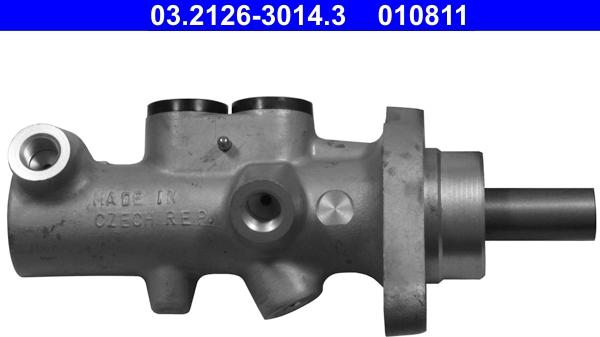 ATE 03.2126-3014.3 - Brake Master Cylinder parts5.com