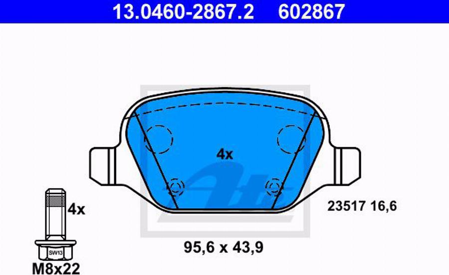 ATE 03.7755-3402.4 - Brake Booster parts5.com