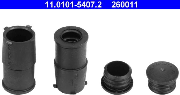 ATE 11.0101-5407.2 - Set bucsi de ghidaj, etrier frana parts5.com