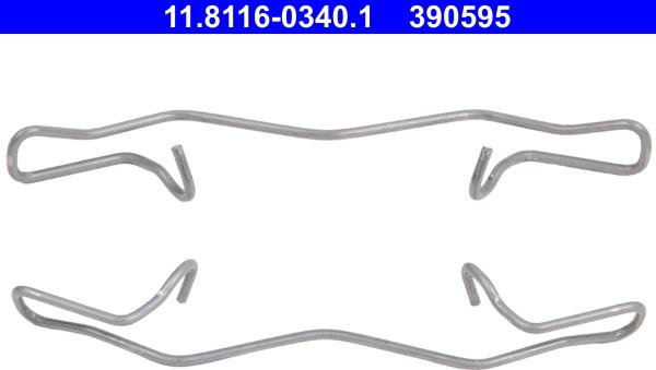 ATE 11.8116-0340.1 - Arc, etrier frana parts5.com