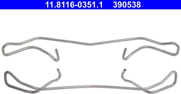 ATE 11.8116-0351.1 - Arc, etrier frana parts5.com