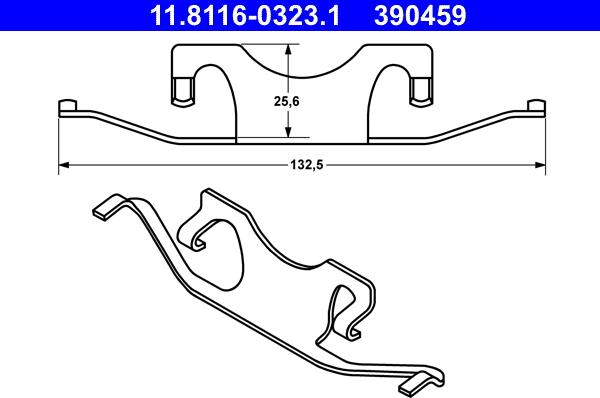 ATE 11.8116-0323.1 - Yay, fren kaliperi parts5.com