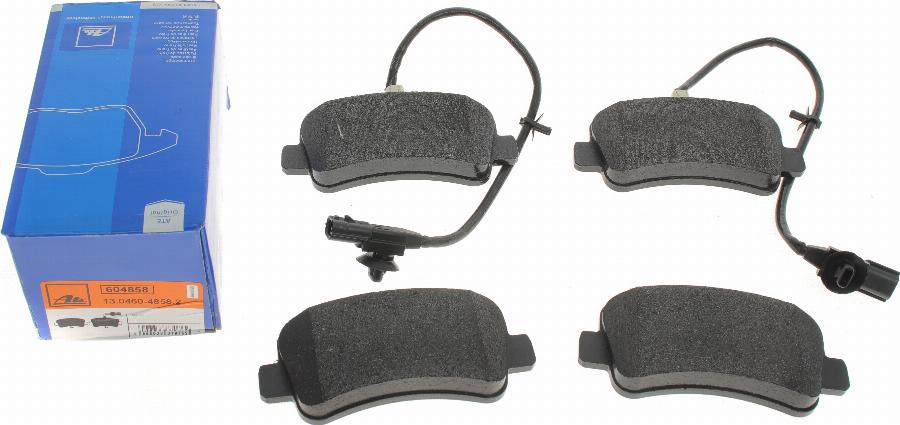 ATE 13.0460-4858.2 - Brake Pad Set, disc brake parts5.com