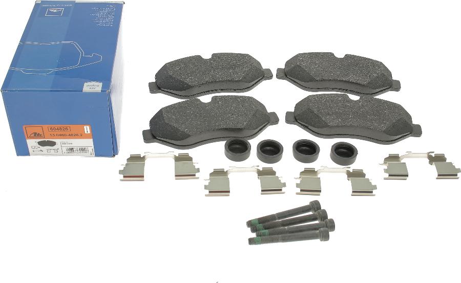 ATE 13.0460-4826.2 - Brake Pad Set, disc brake parts5.com