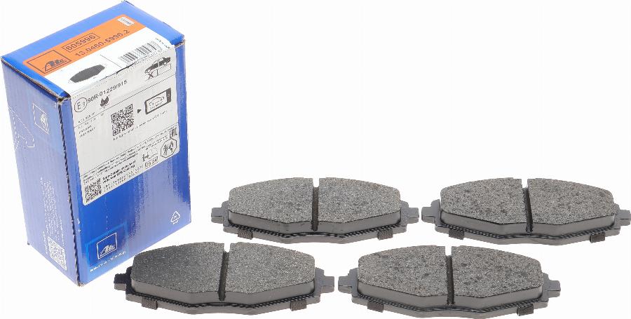 ATE 13.0460-5996.2 - Brake Pad Set, disc brake parts5.com