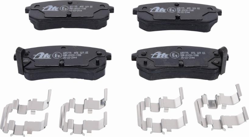 ATE 13.0460-5775.2 - Brake Pad Set, disc brake parts5.com