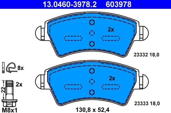 ATE 13.0460-3978.2 - Jarrupala, levyjarru parts5.com