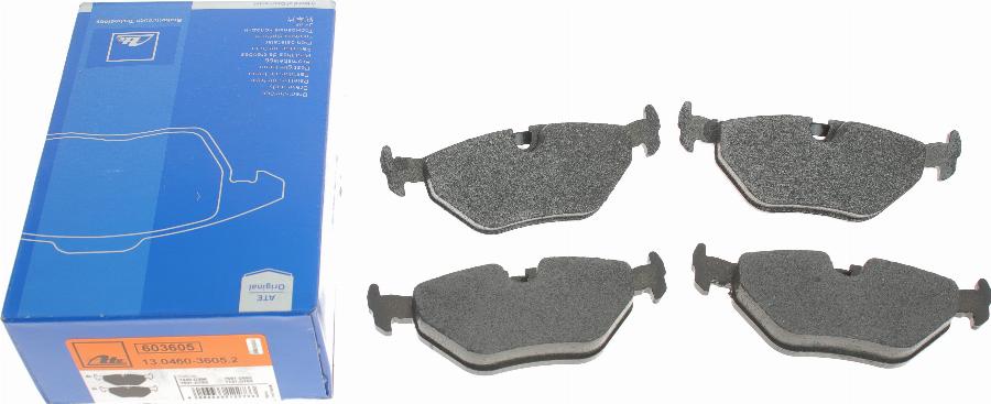 ATE 13.0460-3605.2 - Brake Pad Set, disc brake parts5.com