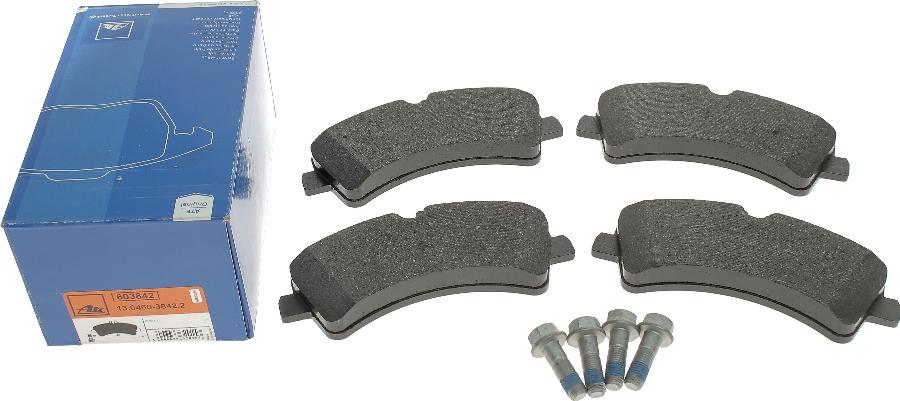 ATE 13.0460-3842.2 - Set placute frana,frana disc parts5.com